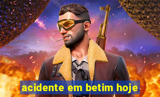 acidente em betim hoje